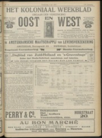 Het Koloniaal Weekblad (5 juli 1917) : Orgaan der Vereeniging Oost en West, Vereeniging Oost en West