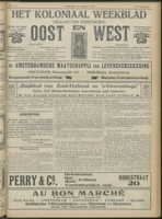 Het Koloniaal Weekblad (16 augustus 1917) : Orgaan der Vereeniging Oost en West, Vereeniging Oost en West