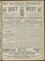 Het Koloniaal Weekblad (30 augustus 1917) : Orgaan der Vereeniging Oost en West, Vereeniging Oost en West