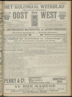 Het Koloniaal Weekblad (13 september 1917) : Orgaan der Vereeniging Oost en West, Vereeniging Oost en West