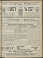 Het Koloniaal Weekblad (27 september 1917) : Orgaan der Vereeniging Oost en West, Vereeniging Oost en West