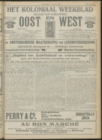 Het Koloniaal Weekblad (11 october 1917) : Orgaan der Vereeniging Oost en West, Vereeniging Oost en West