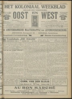 Het Koloniaal Weekblad (18 october 1917) : Orgaan der Vereeniging Oost en West, Vereeniging Oost en West