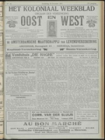 Het Koloniaal Weekblad (29 november 1917) : Orgaan der Vereeniging Oost en West, Vereeniging Oost en West