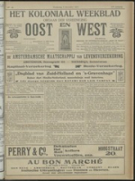 Het Koloniaal Weekblad (6 december 1917) : Orgaan der Vereeniging Oost en West, Vereeniging Oost en West