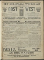 Het Koloniaal Weekblad (3 januari 1918) : Orgaan der Vereeniging Oost en West, Vereeniging Oost en West
