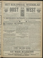 Het Koloniaal Weekblad (10 januari 1918) : Orgaan der Vereeniging Oost en West, Vereeniging Oost en West