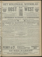 Het Koloniaal Weekblad (28 februari 1918) : Orgaan der Vereeniging Oost en West, Vereeniging Oost en West
