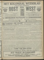 Het Koloniaal Weekblad (7 maart 1918) : Orgaan der Vereeniging Oost en West, Vereeniging Oost en West