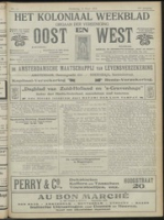 Het Koloniaal Weekblad (14 maart 1918) : Orgaan der Vereeniging Oost en West, Vereeniging Oost en West