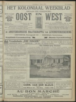 Het Koloniaal Weekblad (21 maart 1918) : Orgaan der Vereeniging Oost en West, Vereeniging Oost en West