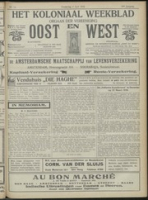 Het Koloniaal Weekblad (4 april 1918) : Orgaan der Vereeniging Oost en West, Vereeniging Oost en West