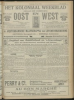 Het Koloniaal Weekblad (25 april 1918) : Orgaan der Vereeniging Oost en West, Vereeniging Oost en West