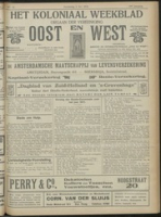 Het Koloniaal Weekblad (9 mei 1918) : Orgaan der Vereeniging Oost en West, Vereeniging Oost en West