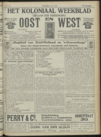 Het Koloniaal Weekblad (6 juni 1918) : Orgaan der Vereeniging Oost en West, Vereeniging Oost en West