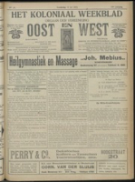 Het Koloniaal Weekblad (18 juli 1918) : Orgaan der Vereeniging Oost en West, Vereeniging Oost en West