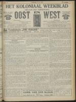 Het Koloniaal Weekblad (25 juli 1918) : Orgaan der Vereeniging Oost en West, Vereeniging Oost en West