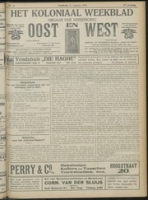 Het Koloniaal Weekblad (22 augustus 1918) : Orgaan der Vereeniging Oost en West, Vereeniging Oost en West