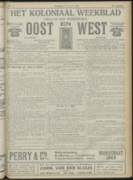 Het Koloniaal Weekblad (24 october 1918) : Orgaan der Vereeniging Oost en West, Vereeniging Oost en West