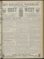 Het Koloniaal Weekblad (12 december 1918) : Orgaan der Vereeniging Oost en West, Vereeniging Oost en West