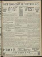 Het Koloniaal Weekblad (13 februari 1919) : Orgaan der Vereeniging Oost en West, Vereeniging Oost en West