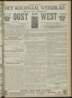 Het Koloniaal Weekblad (6 maart 1919) : Orgaan der Vereeniging Oost en West, Vereeniging Oost en West