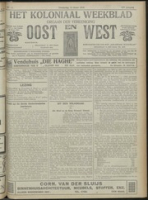 Het Koloniaal Weekblad (13 maart 1919) : Orgaan der Vereeniging Oost en West, Vereeniging Oost en West