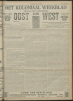 Het Koloniaal Weekblad (3 april 1919) : Orgaan der Vereeniging Oost en West, Vereeniging Oost en West