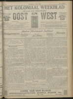Het Koloniaal Weekblad (17 april 1919) : Orgaan der Vereeniging Oost en West, Vereeniging Oost en West