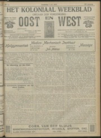 Het Koloniaal Weekblad (5 juni 1919) : Orgaan der Vereeniging Oost en West, Vereeniging Oost en West
