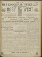Het Koloniaal Weekblad (12 juni 1919) : Orgaan der Vereeniging Oost en West, Vereeniging Oost en West