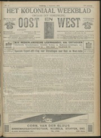 Het Koloniaal Weekblad (11 september 1919) : Orgaan der Vereeniging Oost en West, Vereeniging Oost en West