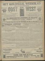 Het Koloniaal Weekblad (2 october 1919) : Orgaan der Vereeniging Oost en West, Vereeniging Oost en West