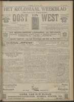 Het Koloniaal Weekblad (16 october 1919) : Orgaan der Vereeniging Oost en West, Vereeniging Oost en West