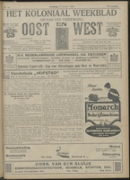 Het Koloniaal Weekblad (23 october 1919) : Orgaan der Vereeniging Oost en West, Vereeniging Oost en West