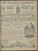 Het Koloniaal Weekblad (6 november 1919) : Orgaan der Vereeniging Oost en West, Vereeniging Oost en West