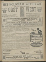 Het Koloniaal Weekblad (13 november 1919) : Orgaan der Vereeniging Oost en West, Vereeniging Oost en West