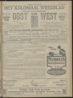 Het Koloniaal Weekblad (20 november 1919) : Orgaan der Vereeniging Oost en West, Vereeniging Oost en West
