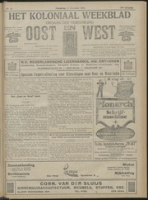 Het Koloniaal Weekblad (11 december 1919) : Orgaan der Vereeniging Oost en West, Vereeniging Oost en West