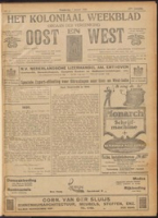 Het Koloniaal Weekblad (1 januari 1920) : Orgaan der Vereeniging Oost en West, Vereeniging Oost en West