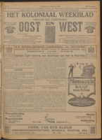 Het Koloniaal Weekblad (12 februari 1920) : Orgaan der Vereeniging Oost en West, Vereeniging Oost en West