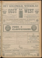 Het Koloniaal Weekblad (8 april 1920) : Orgaan der Vereeniging Oost en West