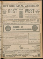 Het Koloniaal Weekblad (13 mei 1920) : Orgaan der Vereeniging Oost en West