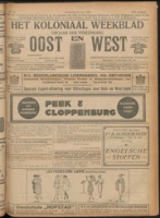 Het Koloniaal Weekblad (24 juni 1920) : Orgaan der Vereeniging Oost en West