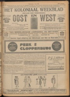 Het Koloniaal Weekblad (1 juli 1920) : Orgaan der Vereeniging Oost en West
