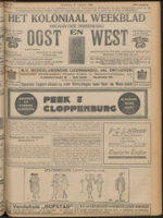 Het Koloniaal Weekblad (26 augustus 1920) : Orgaan der Vereeniging Oost en West