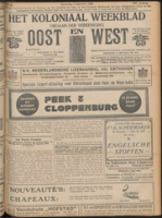 Het Koloniaal Weekblad (2 september 1920) : Orgaan der Vereeniging Oost en West