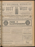 Het Koloniaal Weekblad (23 september 1920) : Orgaan der Vereeniging Oost en West