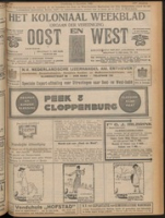 Het Koloniaal Weekblad (2 december 1920) : Orgaan der Vereeniging Oost en West, Vereeniging Oost en West