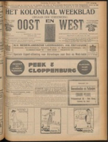 Het Koloniaal Weekblad (20 januari 1921) : Orgaan der Vereeniging Oost en West, Vereeniging Oost en West